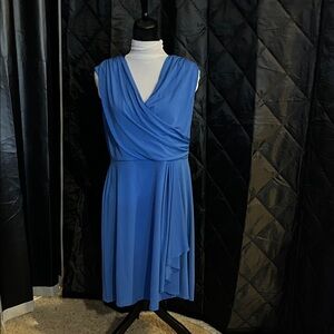 Alyx Asymmetrical Blue Dress